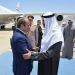 السيسي يؤكد تضامن مصر مع الإمارات خلال لقائه محمد بن زايد