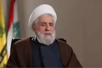 نعيم قاسم: لا أمن لشمال إسرائيل ما دام القصف مستمرًا على لبنان