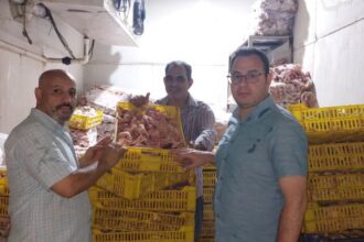 حملات مكبرة في الجيزة تضبط 28 طن أغذية فاسدة و36 ألف زجاجة مشروبات طاقة مجهولة المصدر