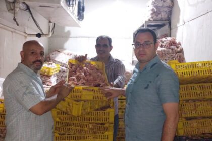 حملات مكبرة في الجيزة تضبط 28 طن أغذية فاسدة و36 ألف زجاجة مشروبات طاقة مجهولة المصدر