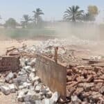 محافظ الغربية يوجه بوقف 7 حالات بناء مخالف في بسيون