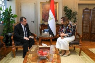 سفير أرمينيا يبحث مع منال عوض مشاركة مصر في COP17 بيريفان