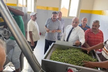 وزير الزراعة يطلق تشغيل معصرة زيتون النثيلة بشمال سيناء